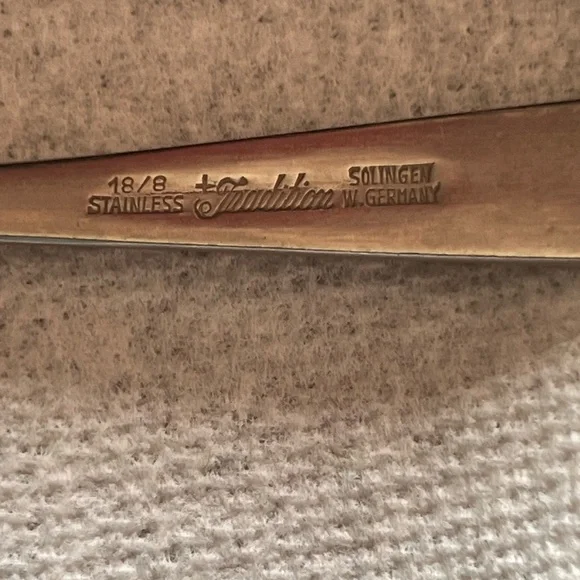 MCM Stainless Steel Flatware Set West Germany - Picture 2 of 2